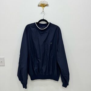 VTG 90's Nautica Golf navy blue Windbreaker Size XL